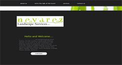 Desktop Screenshot of nevarezlandscapeservices.com